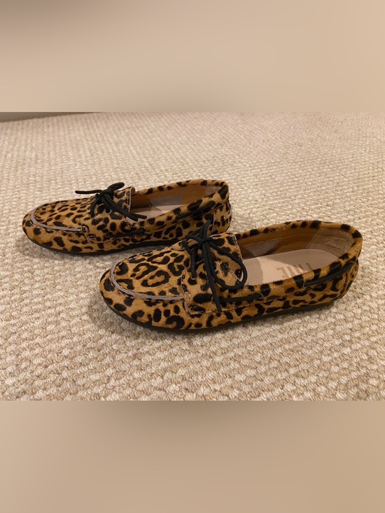 Frye Shoes - Frye Leopard Print Moccasin Loafers